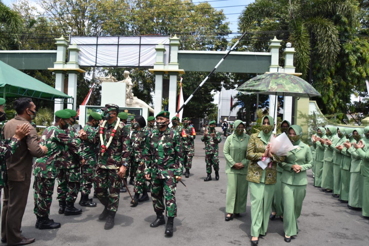 Danrem 073/MKT Kolonel Inf Ari Yulianto, S.I.P Laksanakan Kunjungan Kerja Ke Kodim 0718/Pati